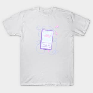 Cute Therapy Phone Earbuds Music Adorable T-Shirt